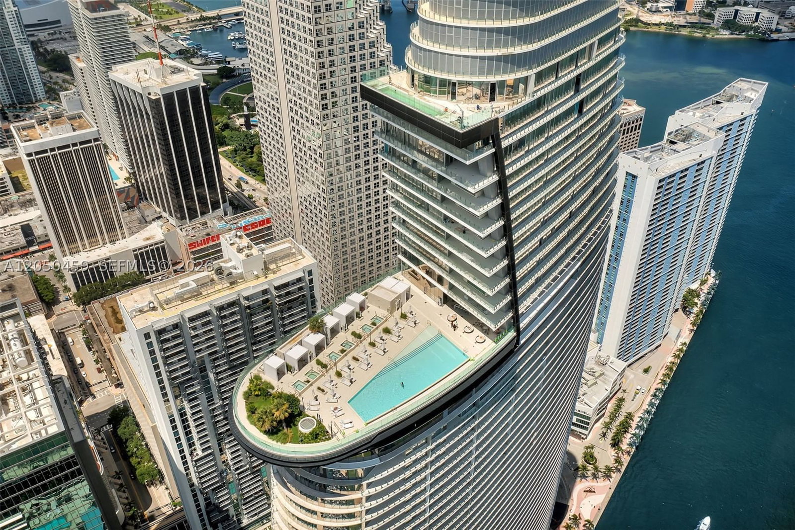 Real estate property located at 300 Biscayne Boulevard Way #3008W, Miami-dade, Aston Martin Residences, Miami, FL