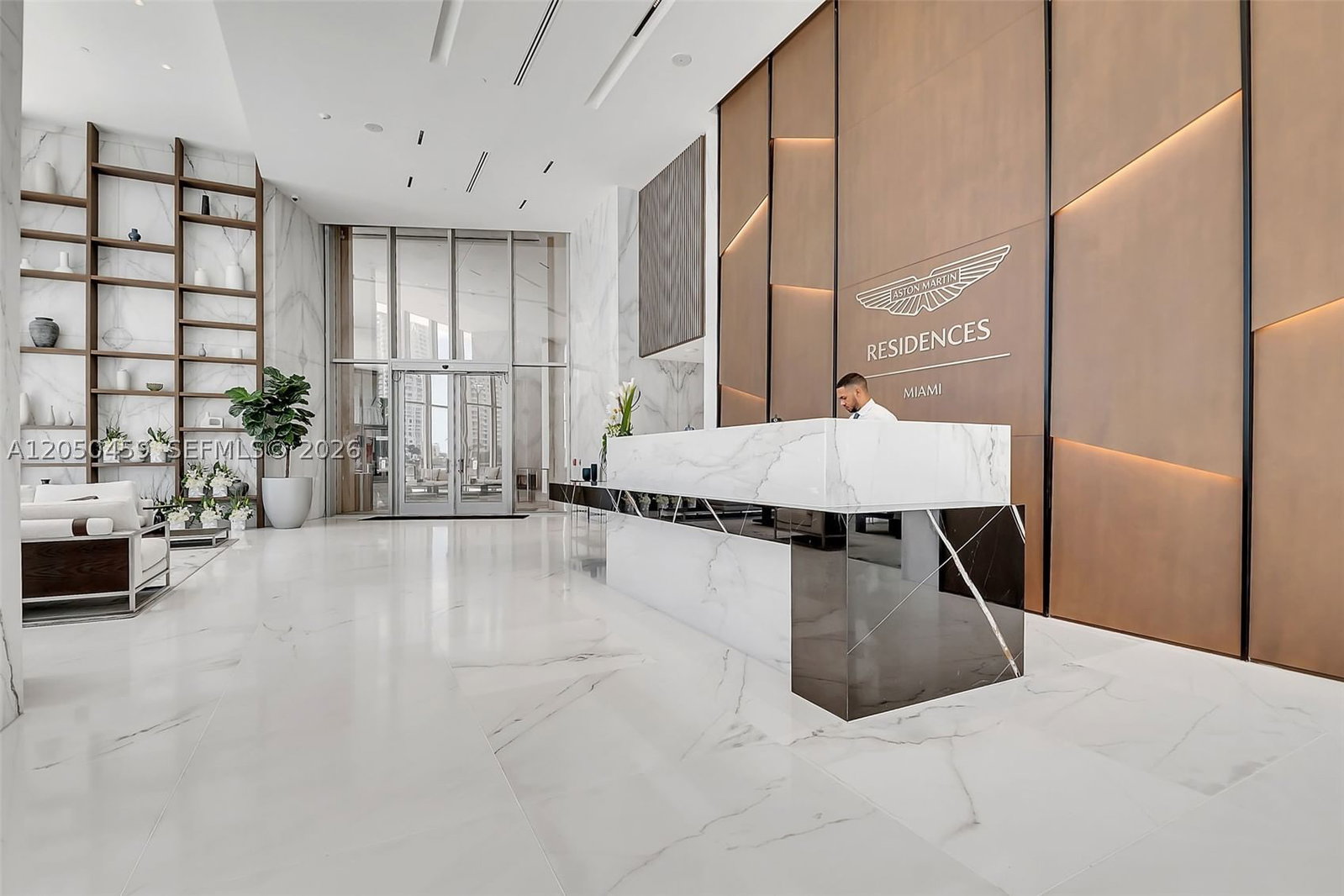 Real estate property located at 300 Biscayne Boulevard Way #3008W, Miami-dade, Aston Martin Residences, Miami, FL