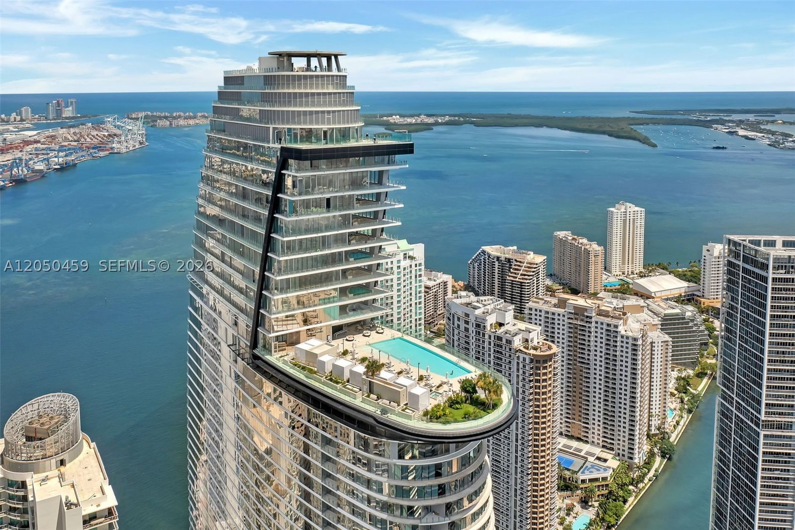 Real estate property located at 300 Biscayne Boulevard Way #3008W, Miami-dade, Aston Martin Residences, Miami, FL