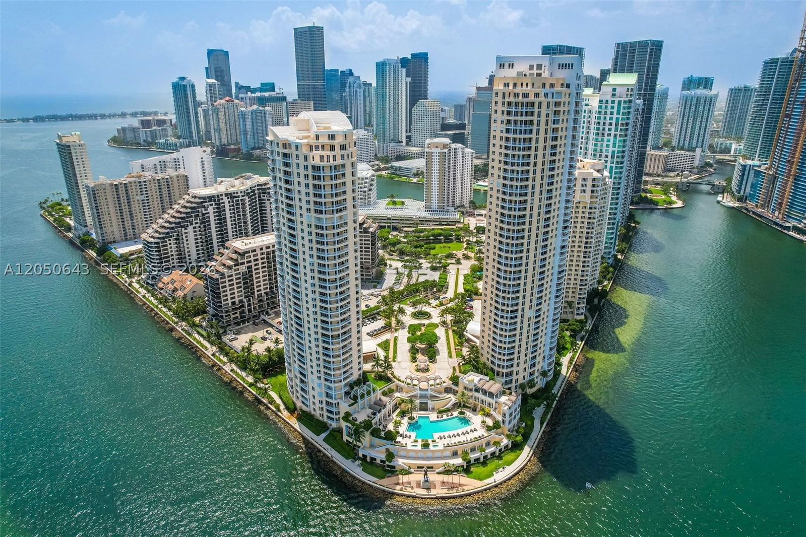 Real estate property located at 848 Brickell Key Drive LPH4401, Miami-dade, Three Tequesta Point Cond, Miami, FL