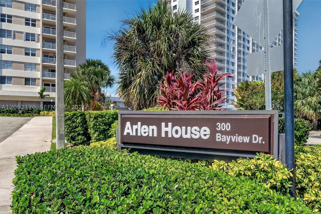 Real estate property located at 300 Bayview Dr #916, Miami-dade, Arlen House Condo, Sunny Isles Beach, FL