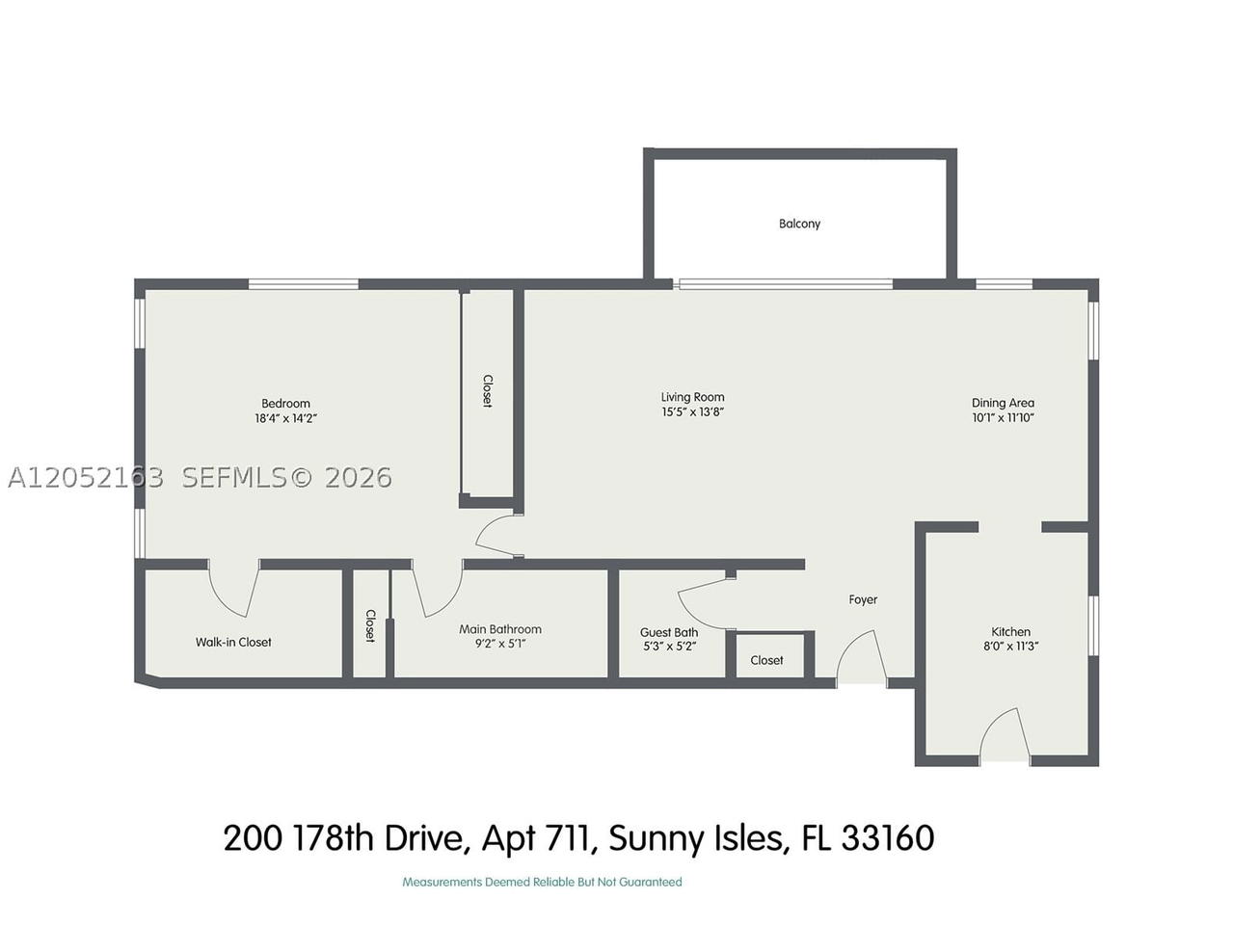 Real estate property located at 200 178th Dr #711, Miami-dade, Marbella Tower Condo, Sunny Isles Beach, FL