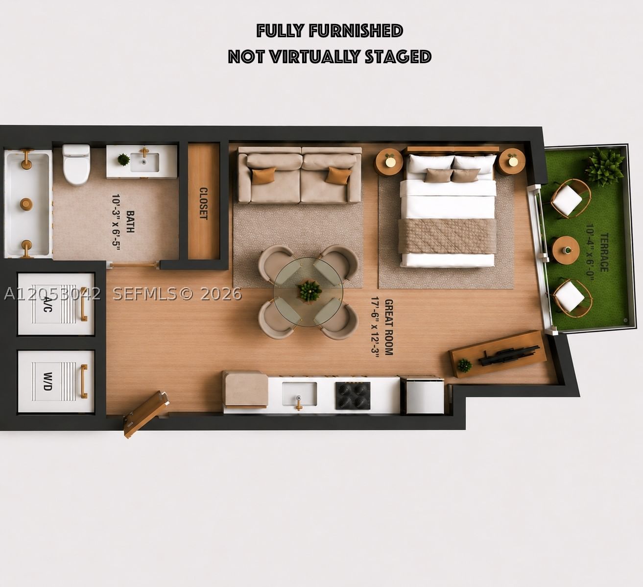 Real estate property located at 90 32 ST #613, Miami-dade, The Standard Midtown, Miami, FL
