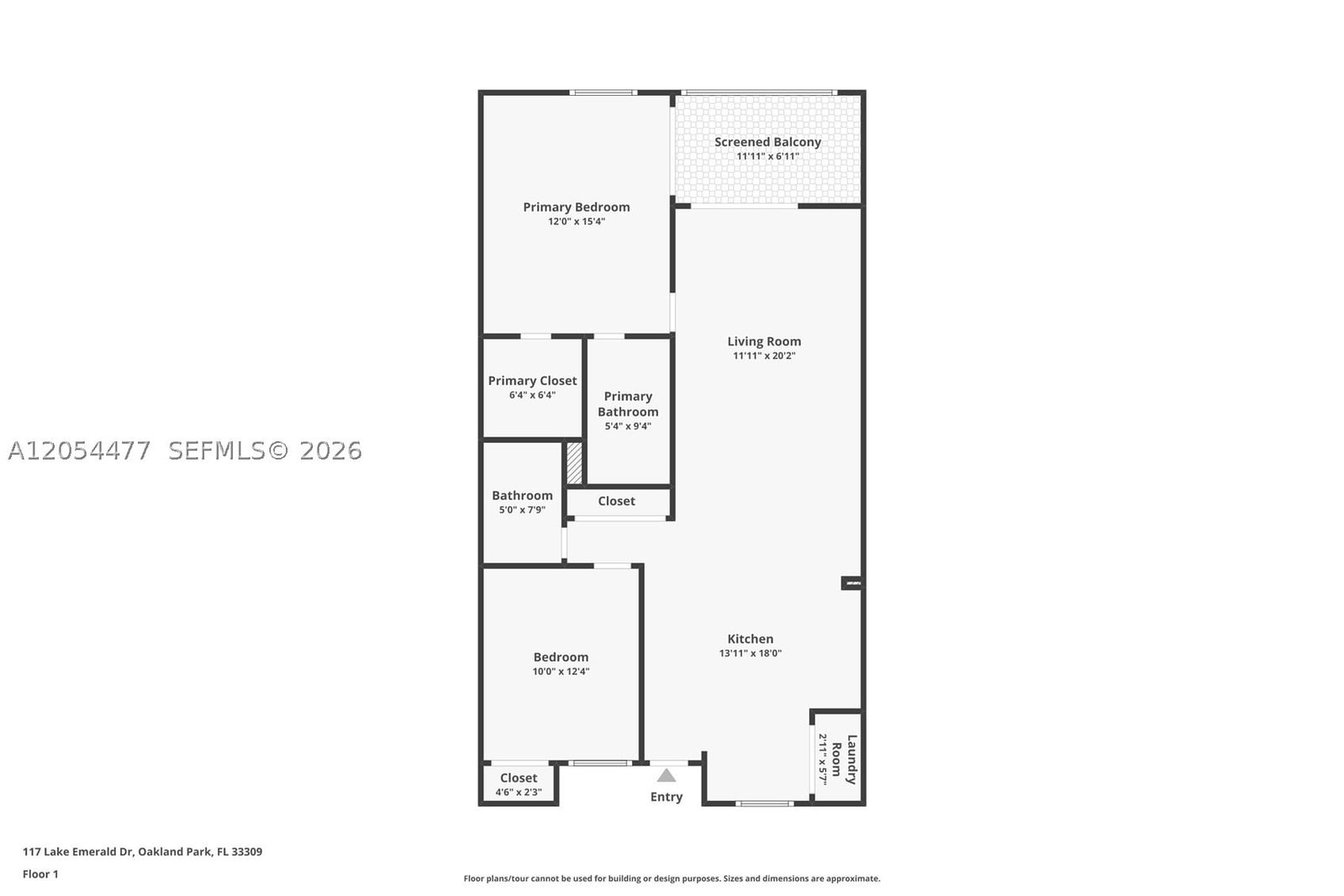 Real estate property located at 117 Lake Emerald Dr #408, Broward, Lake Emerald Condominium, Oakland Park, FL