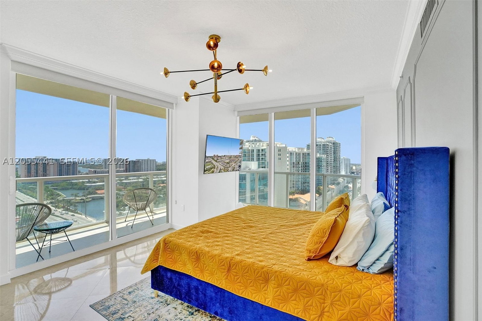 Real estate property located at 16699 Collins Ave #1908, Miami-dade, La Perla Condo, Sunny Isles Beach, FL