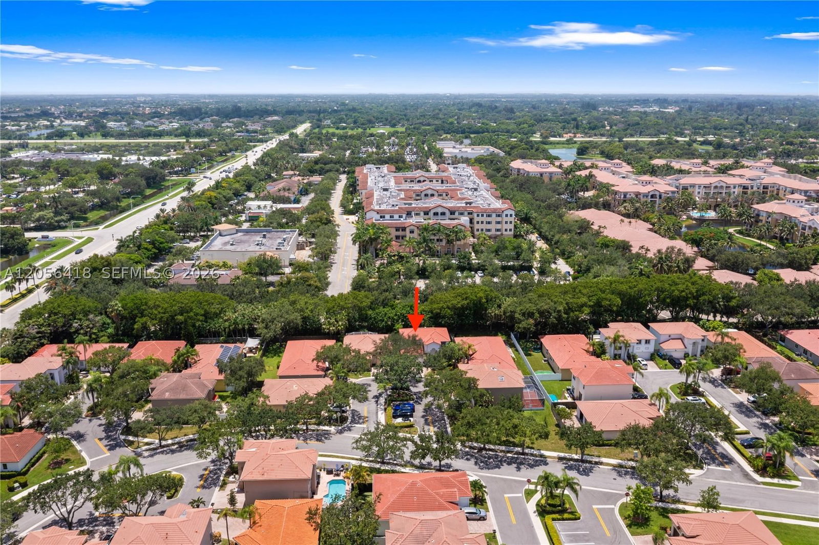 Real estate property located at 16102 Opal Creek Dr, Broward, Emerald Courts - Opal Cre, Weston, FL