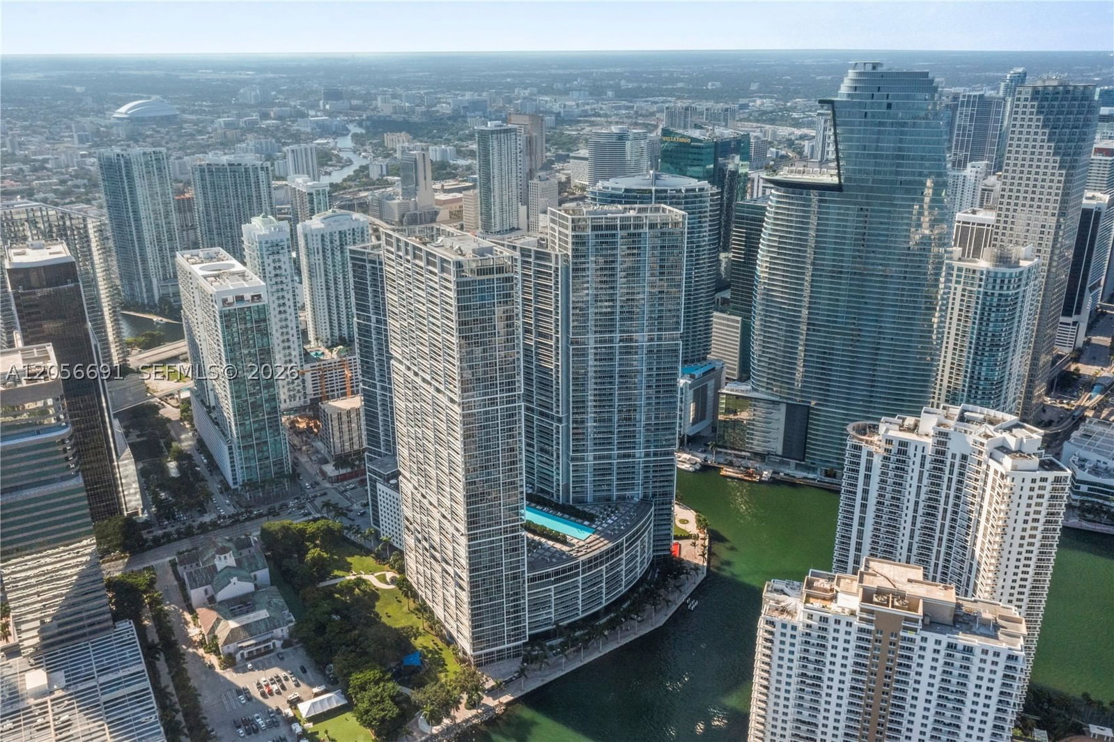 Real estate property located at 495 Brickell Ave #3702, Miami-dade, Icon Brickell No Two, Miami, FL