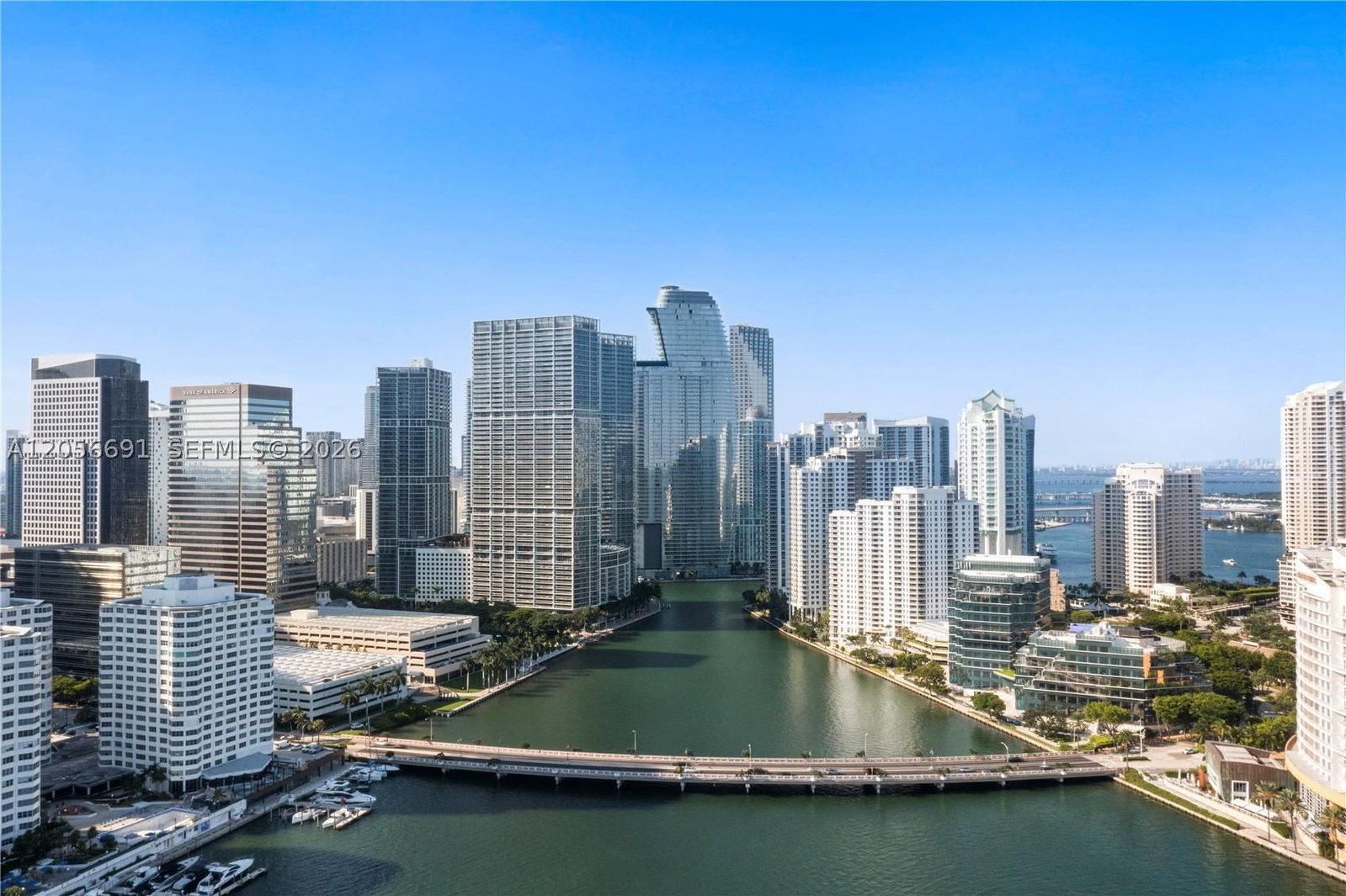 Real estate property located at 495 Brickell Ave #3702, Miami-dade, Icon Brickell No Two, Miami, FL