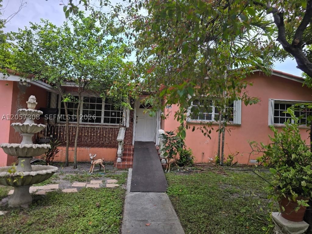 Real estate property located at 881 Albatross St, Miami-dade, Roeblings The, Miami Springs, FL
