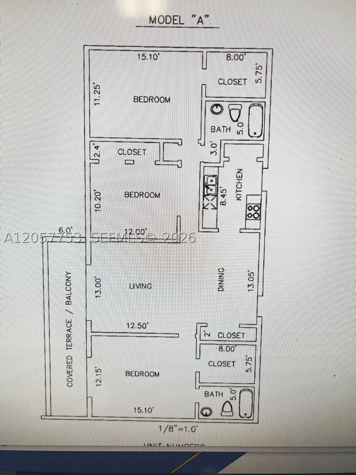 Real estate property located at 7483 82nd St A102, Miami-dade, Dadeland Capri Condo, Miami, FL