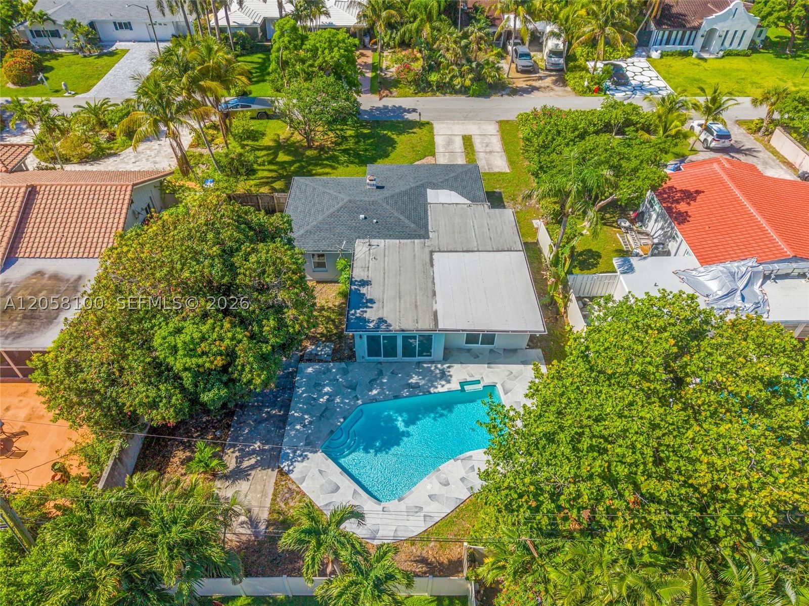 Real estate property located at 3405 Robbins Rd, Broward, Hillsboro Shores Sec, Pompano Beach, FL