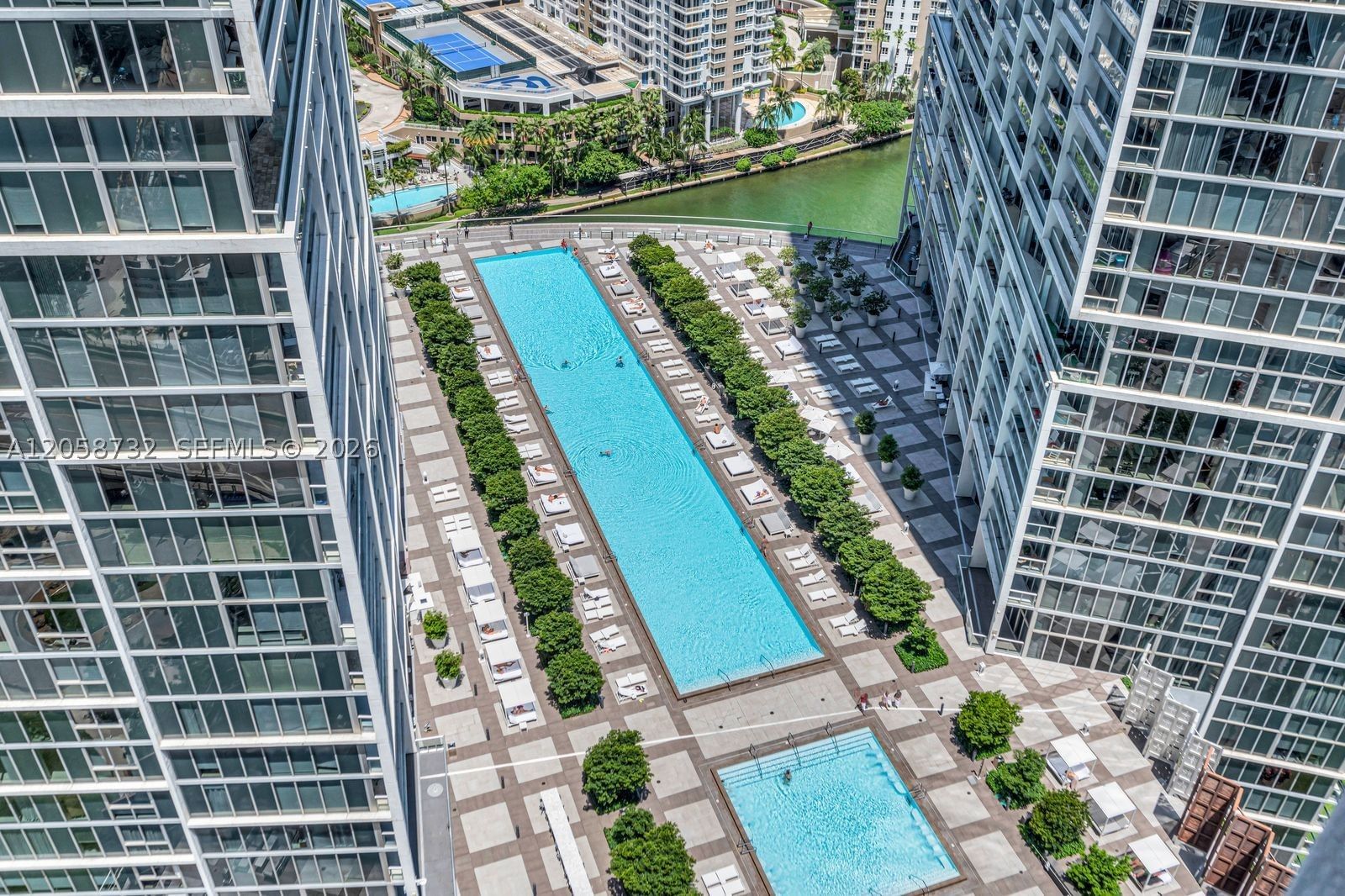 Real estate property located at 485 Brickell Ave #3401, Miami-dade, Icon Brickell Condo No 3, Miami, FL