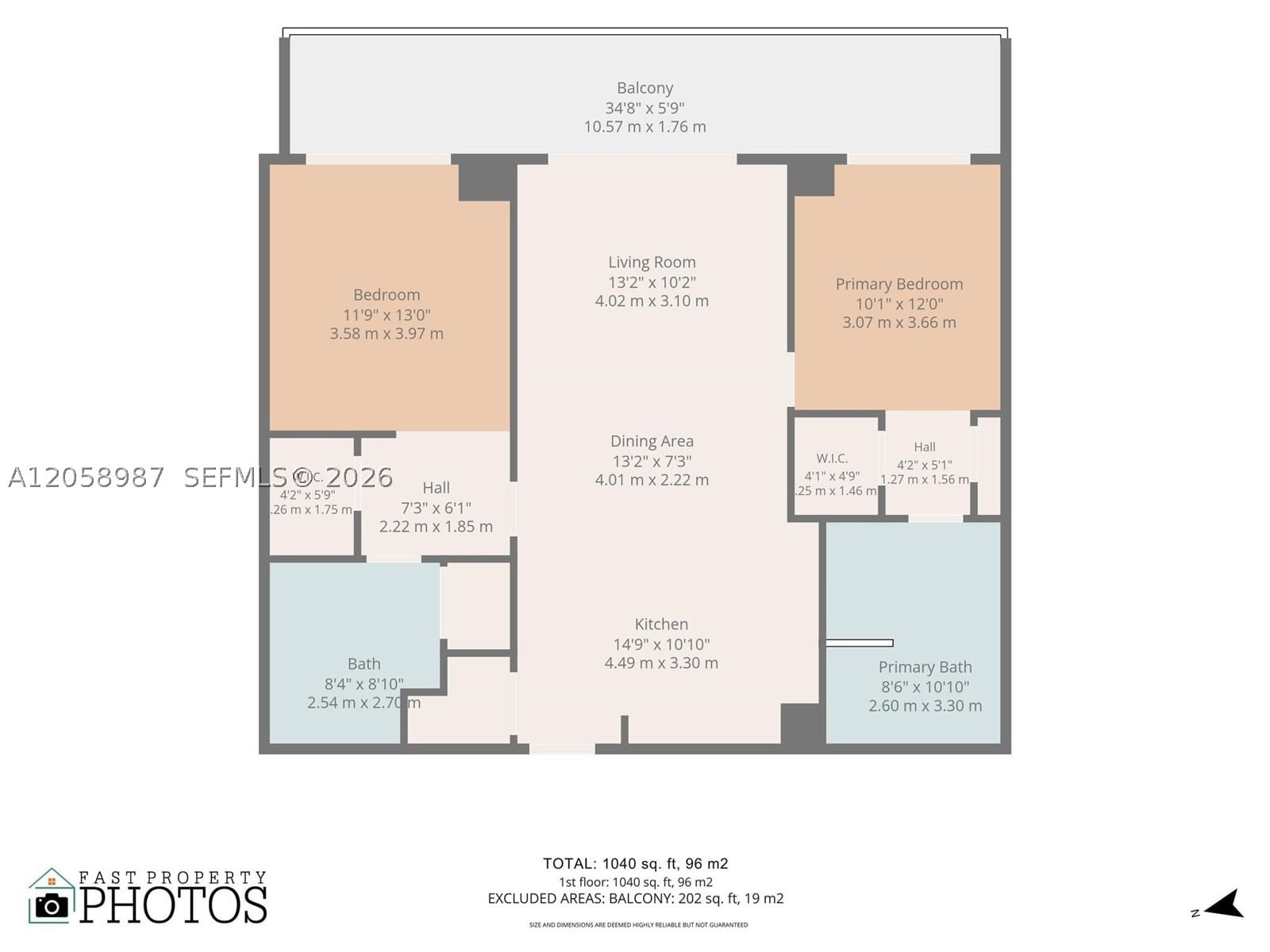 Real estate property located at 4010 Ocean Dr R3305, Broward, 4010 South Ocean Condo, Hollywood, FL