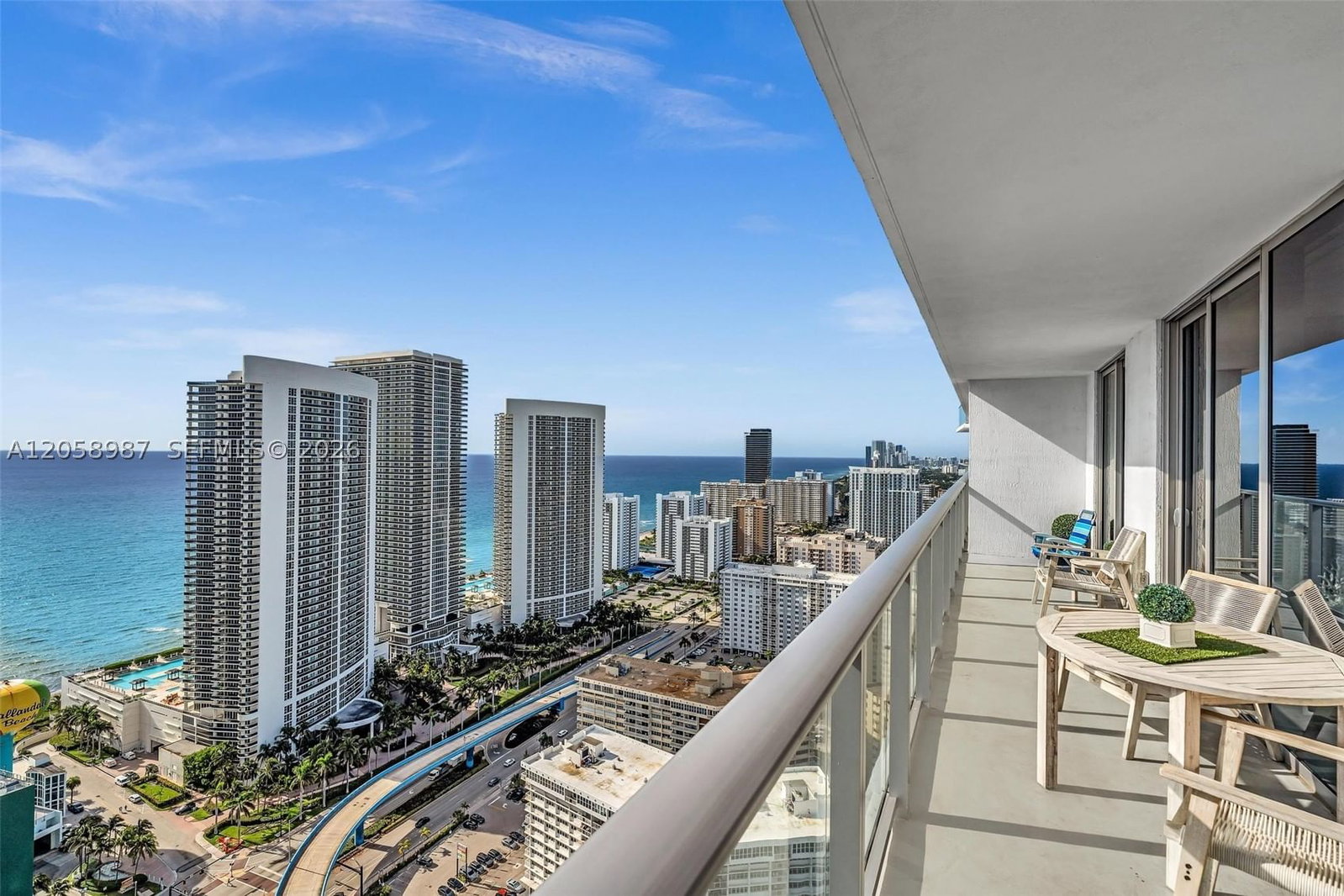 Real estate property located at 4010 Ocean Dr R3305, Broward, 4010 South Ocean Condo, Hollywood, FL