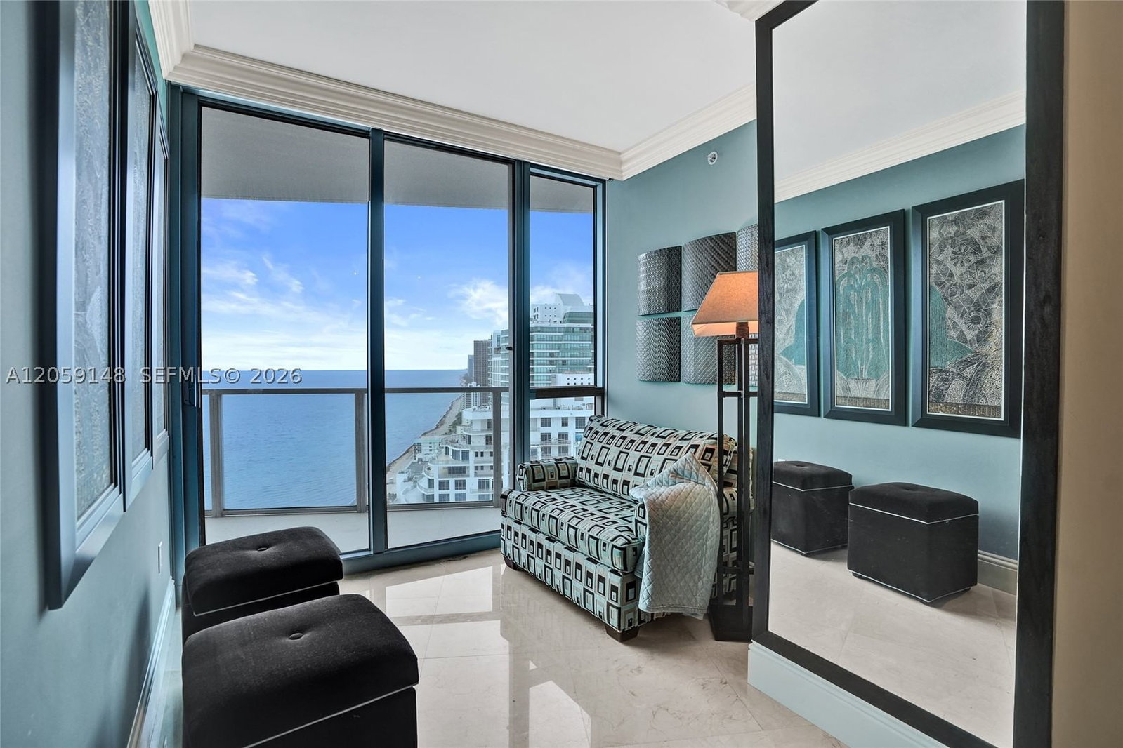 Real estate property located at 3101 Ocean Dr #3607, Broward, Ocean Palms Condo, Hollywood, FL