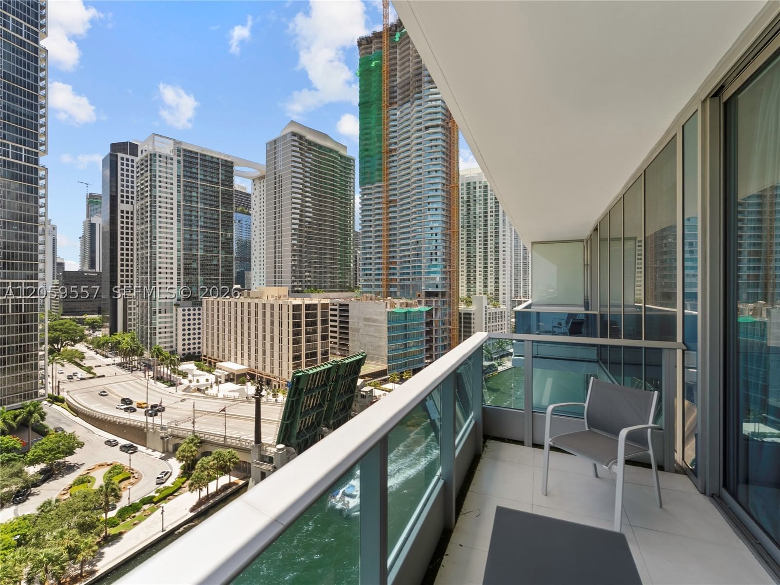 Real estate property located at 200 Biscayne Boulevard Way #1407, Miami-dade, Epic West Condo, Miami, FL