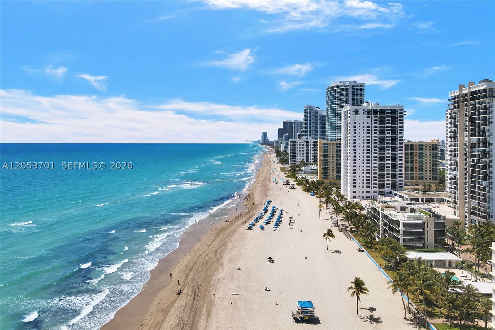 Real estate property located at 2201 Ocean Dr #604, Broward, Quadomain Tower I And Iv, Hollywood, FL