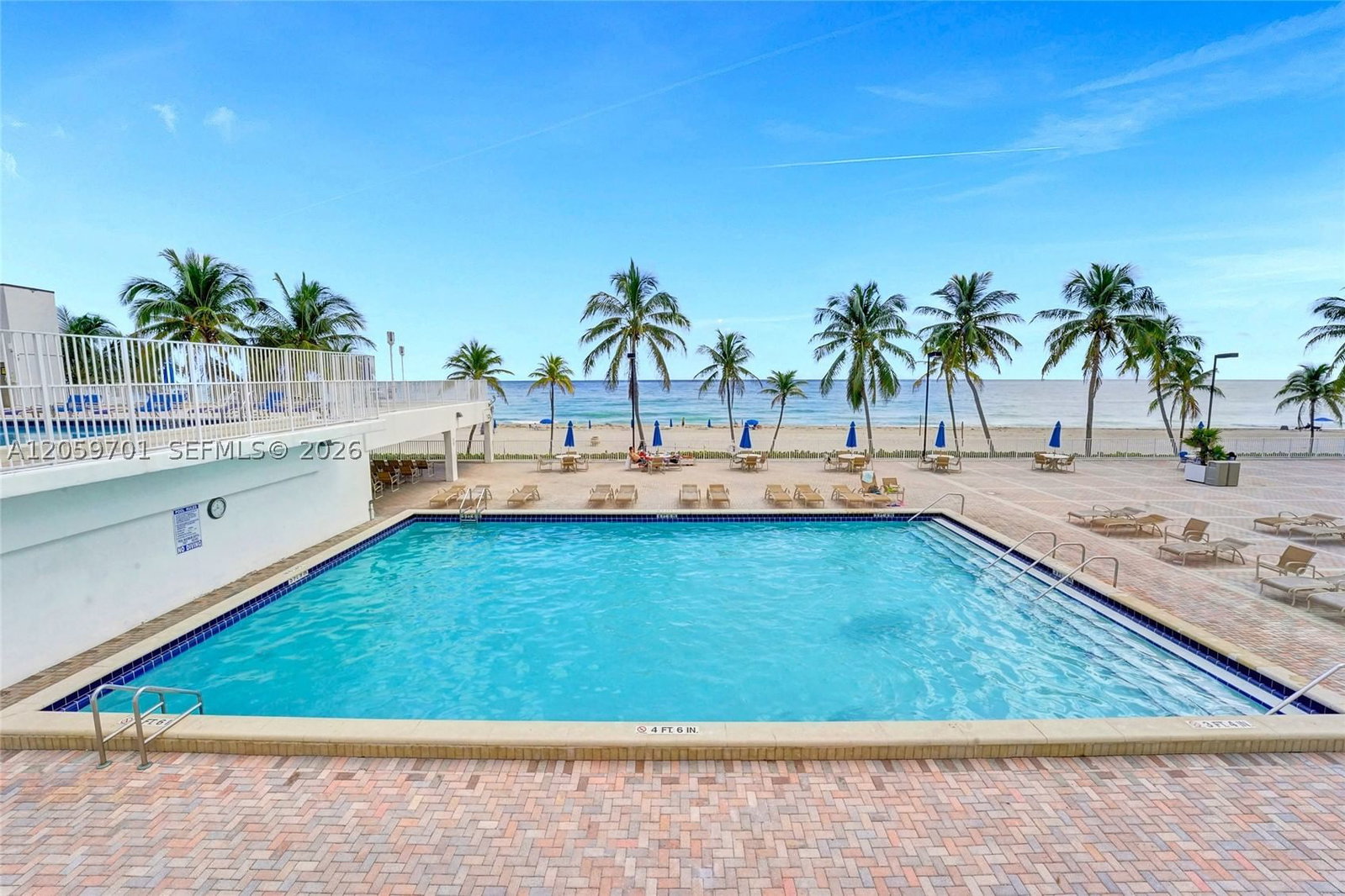 Real estate property located at 2201 Ocean Dr #604, Broward, Quadomain Tower I And Iv, Hollywood, FL