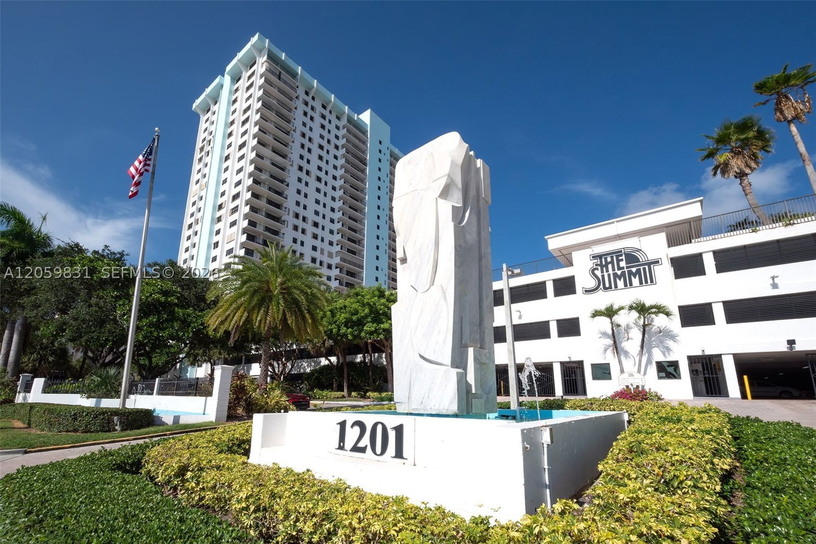 Real estate property located at 1201 Ocean Drive #1703N, Broward, ¤summit Condo, Hollywood, FL