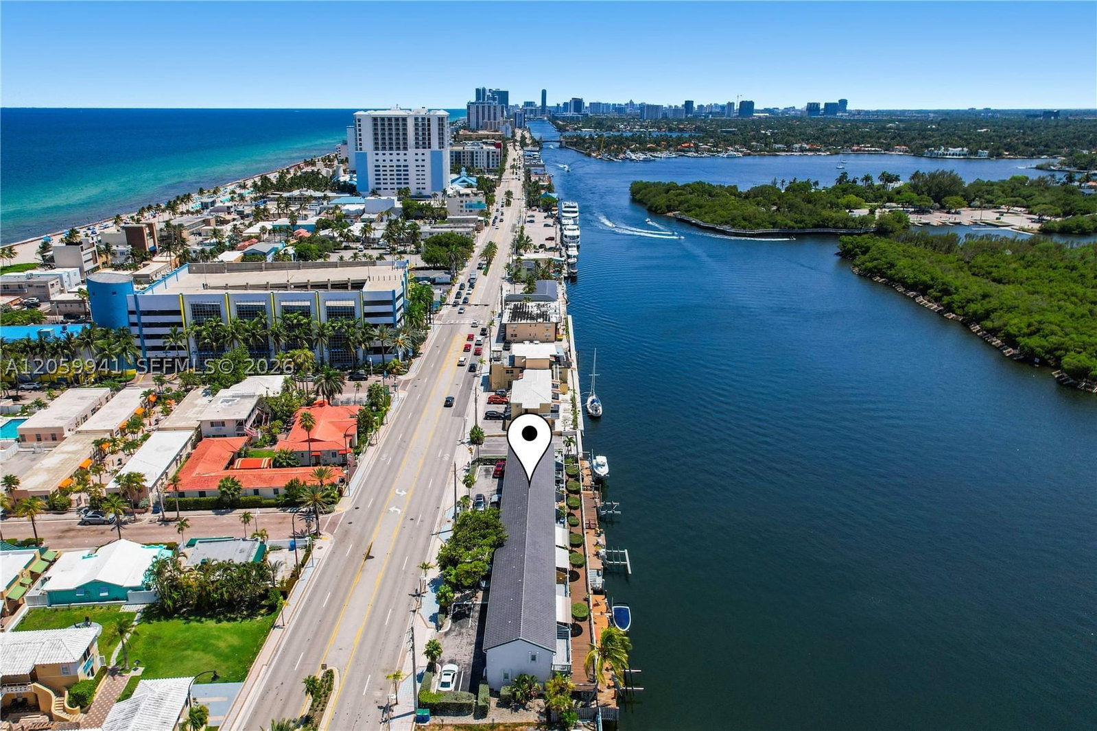 Real estate property located at 1800 Ocean Dr #203, Broward, Oasis Townhouse, Hollywood, FL