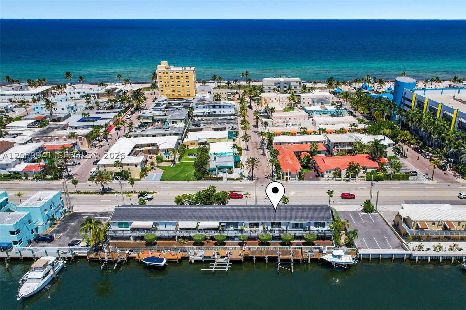 Real estate property located at 1800 Ocean Dr #203, Broward, Oasis Townhouse, Hollywood, FL