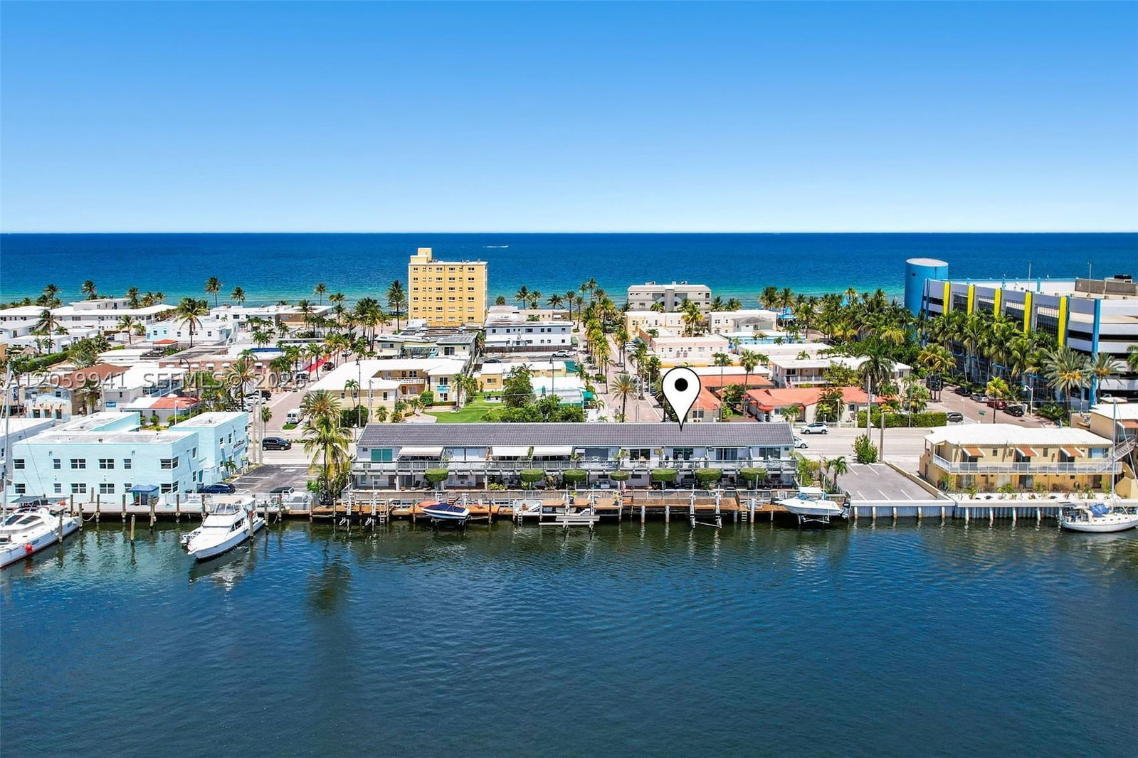 Real estate property located at 1800 Ocean Dr #203, Broward, Oasis Townhouse, Hollywood, FL