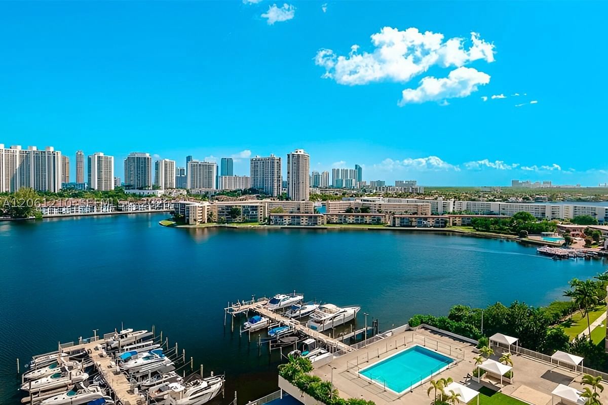 Real estate property located at 18081 Biscayne Blvd BOAT SLIP & UNIT #1805, Miami-dade, Del Prado Condo, Aventura, FL