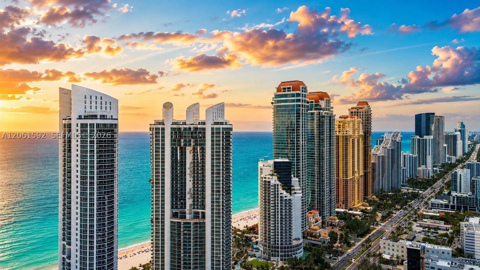 Real estate property located at 18101 Collins Ave #506, Miami-dade, Trump Palace Condo, Sunny Isles Beach, FL