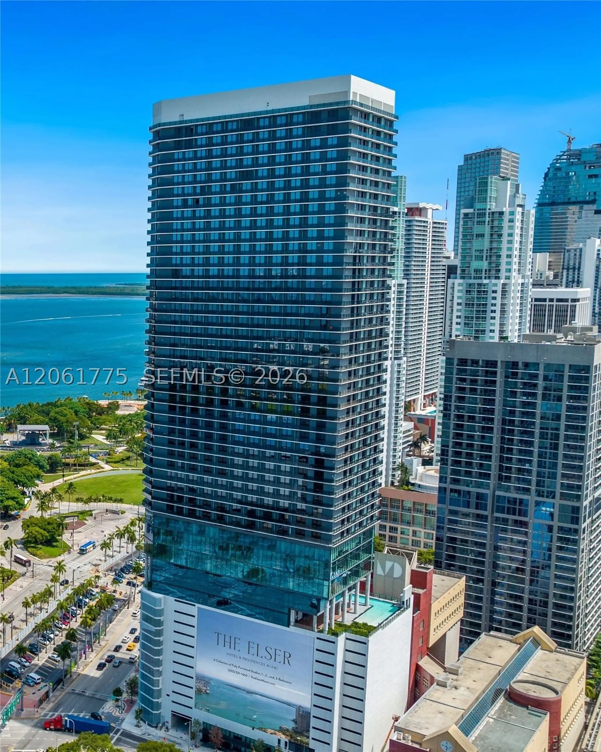 Real estate property located at 398 5th St #1615, Miami-dade, Elser Residences, Miami, FL
