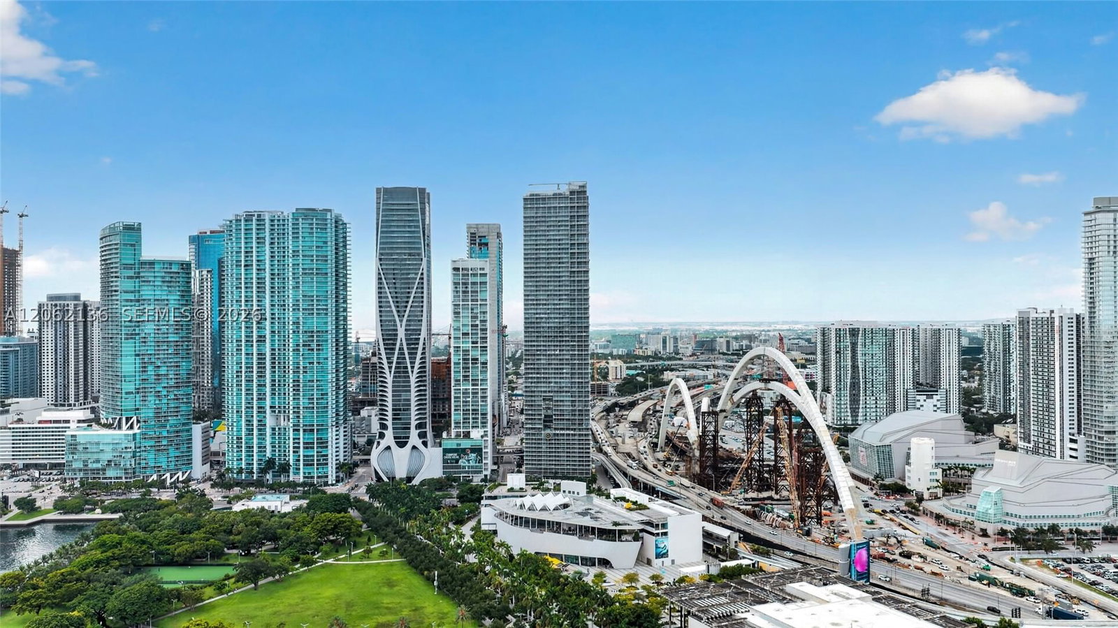 Real estate property located at 1100 Biscayne Blvd #5502, Miami-dade, Marquis Condo, Miami, FL