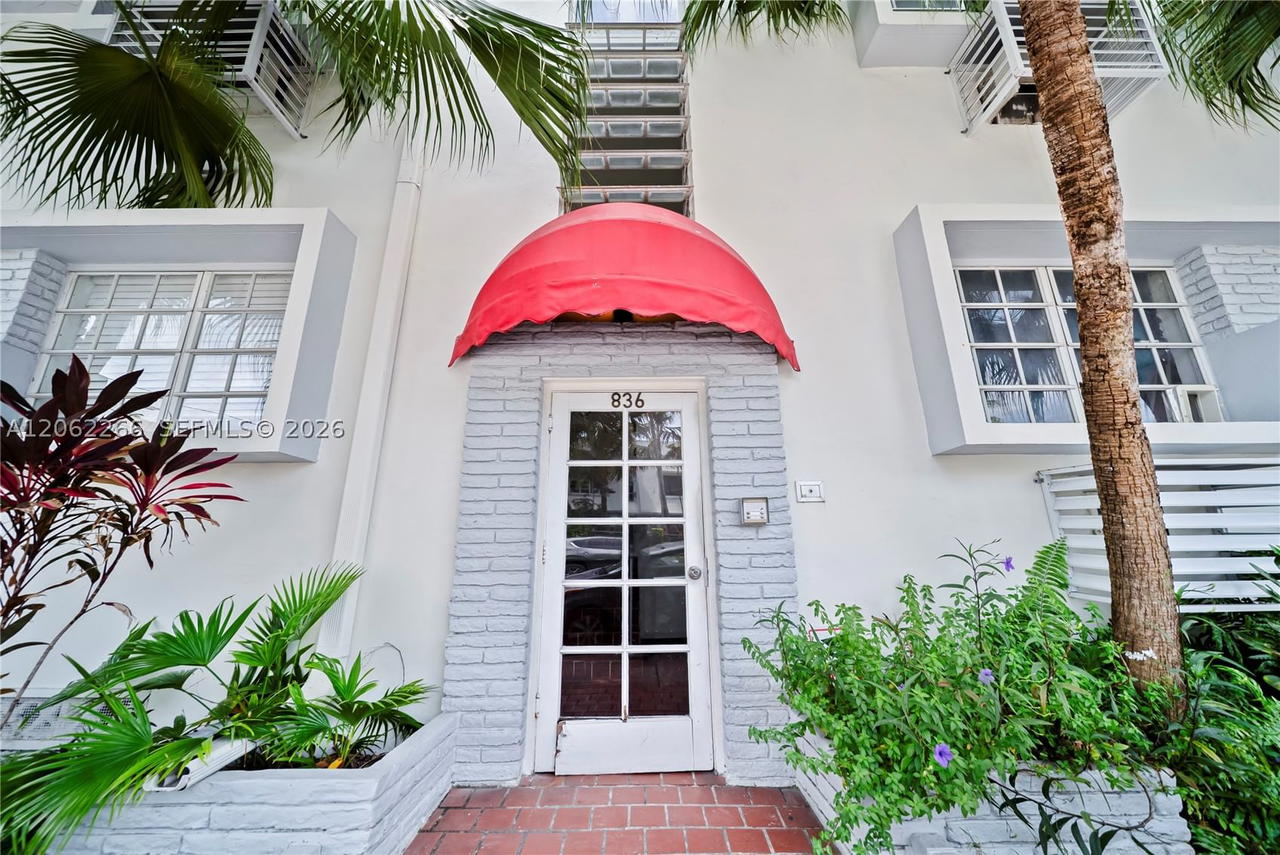 Real estate property located at 836 10th St #8, Miami-dade, The Lorena Condo, Miami Beach, FL