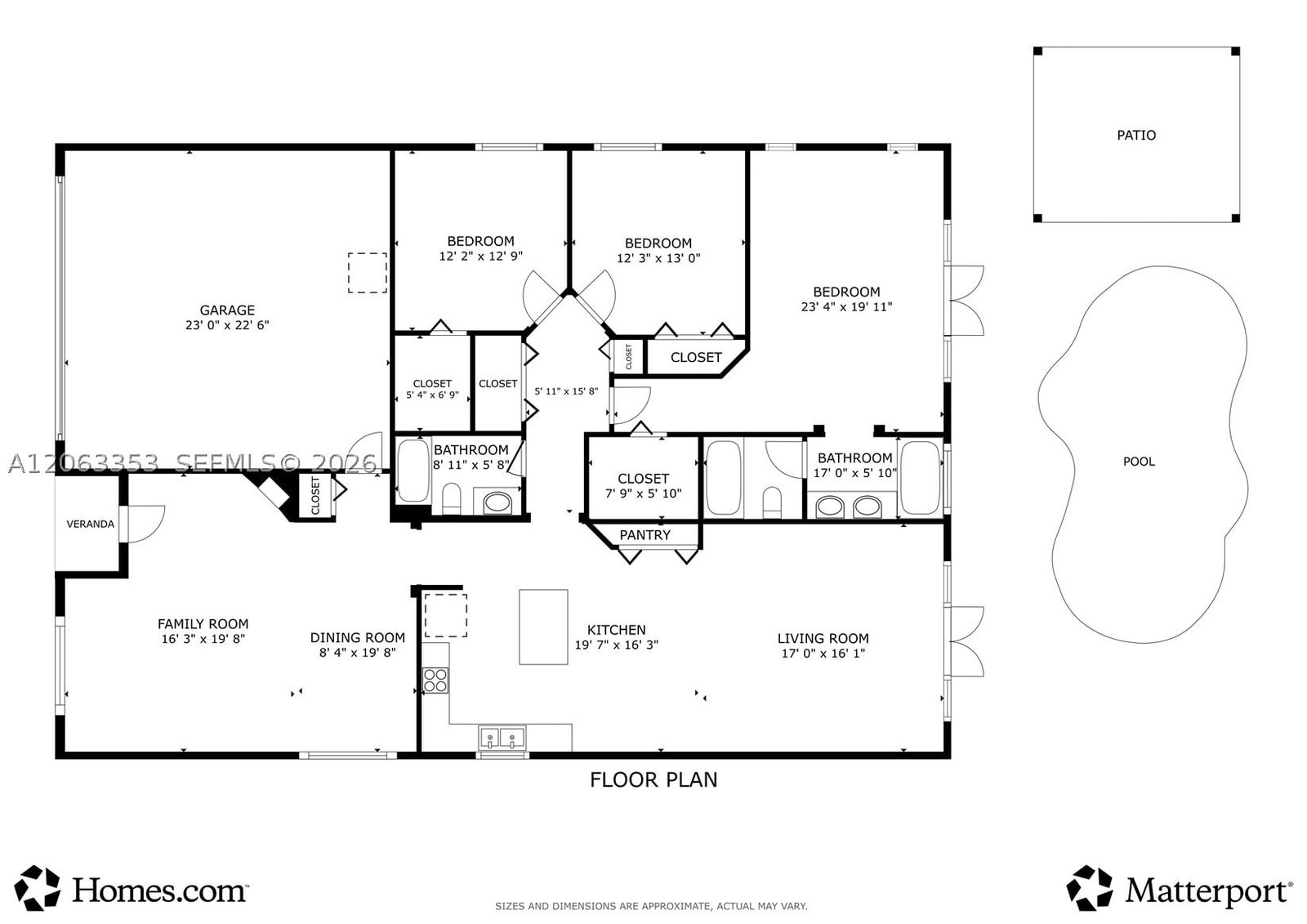 Real estate property located at 16437 76th Ter, Miami-dade, Continental Homes At Lago, Miami, FL