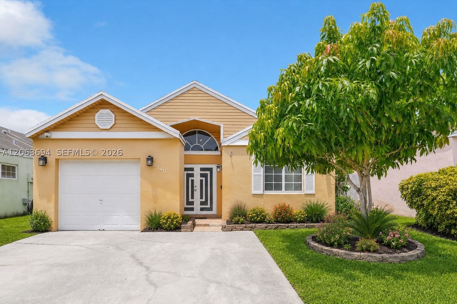Real estate property located at 3740 Marlberry Ln, Broward, Meadows Of Miramar, Miramar, FL