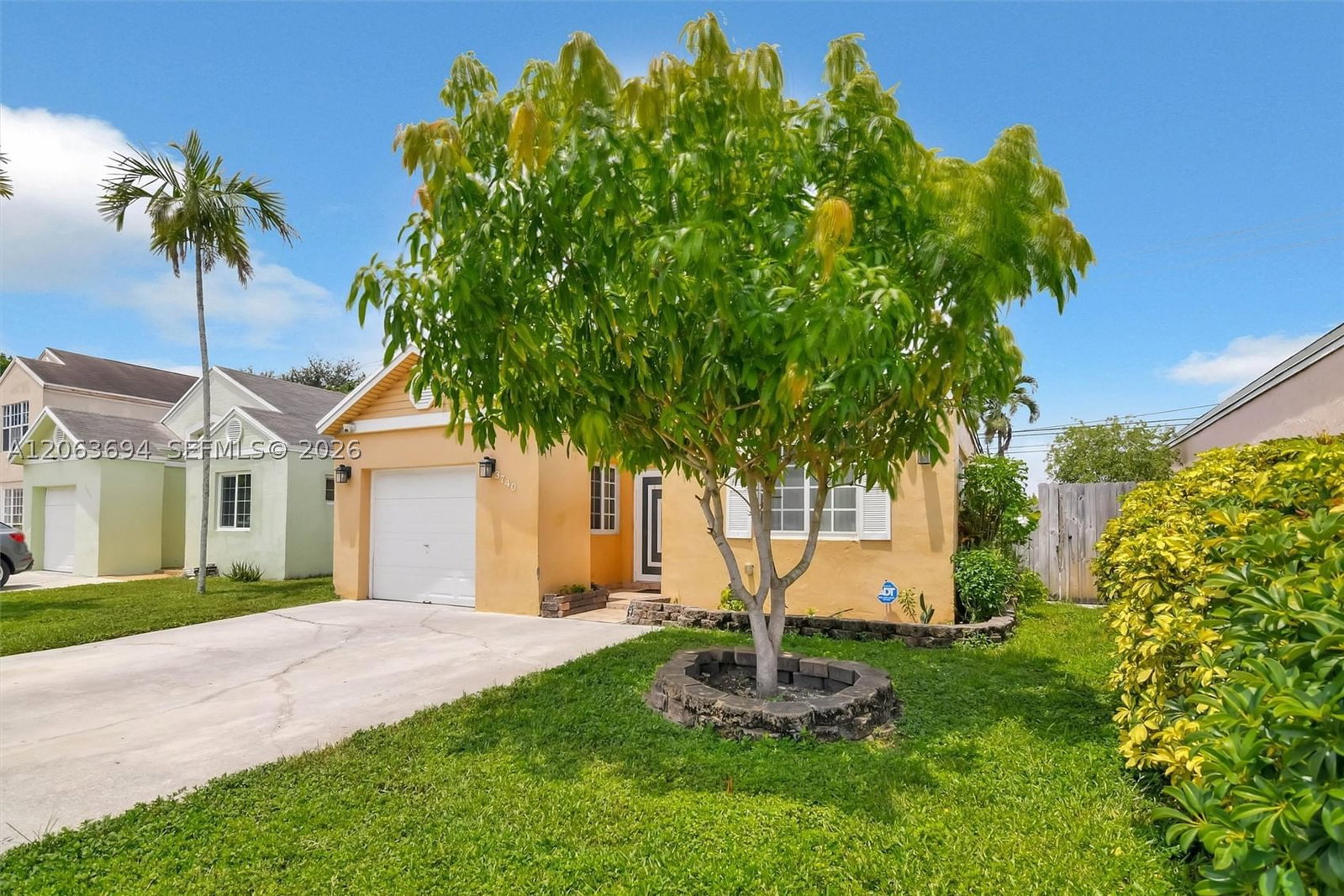 Real estate property located at 3740 Marlberry Ln, Broward, Meadows Of Miramar, Miramar, FL