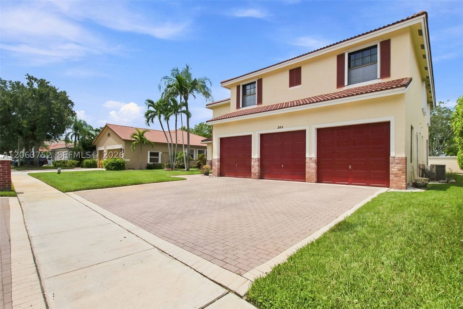 Real estate property located at 344 159th Ln, Broward, Pasadena At Pembroke Shor, Pembroke Pines, FL
