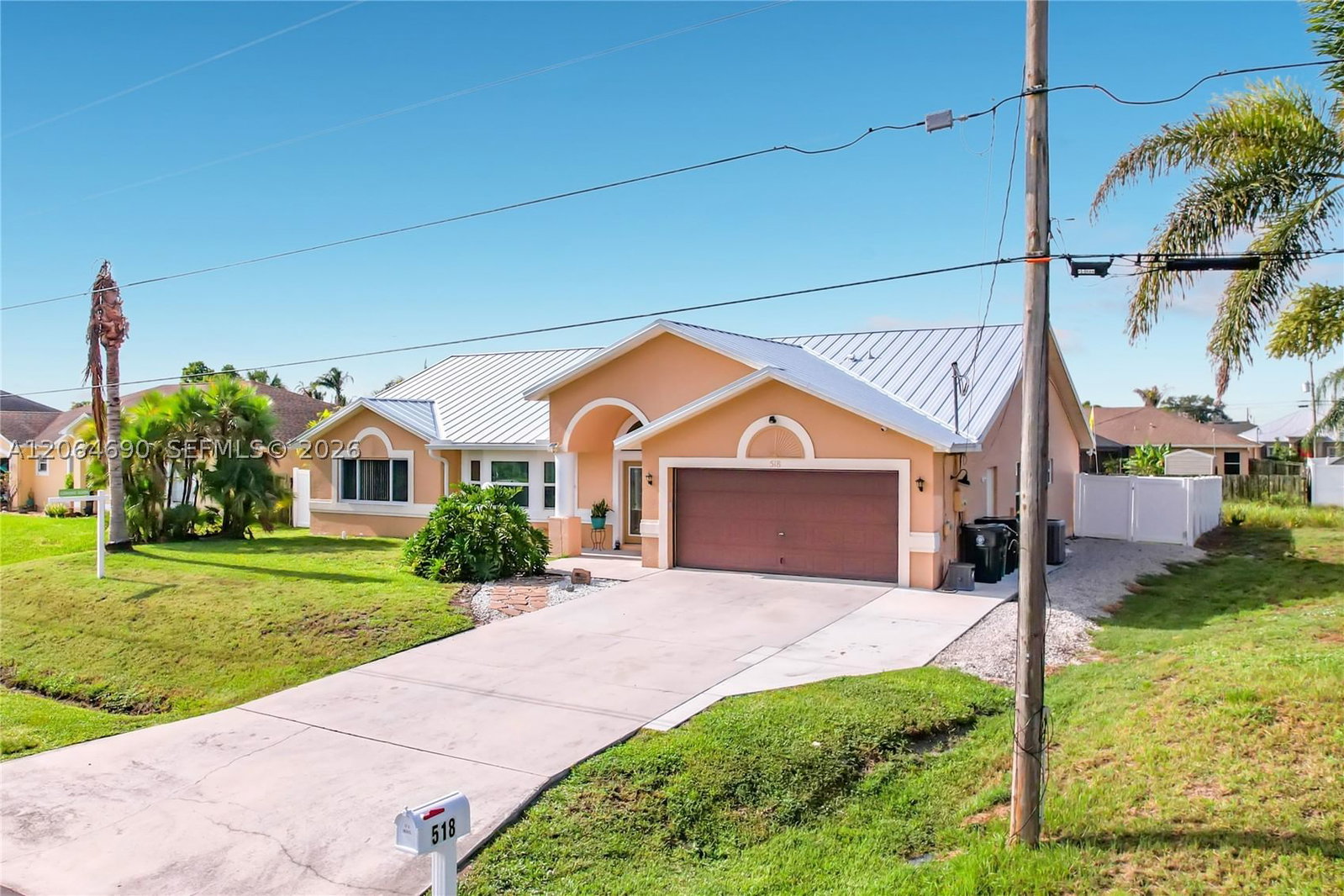 Real estate property located at 518 Lacroix Ave, St Lucie, Port St Lucie Section 22, Port St Lucie, FL