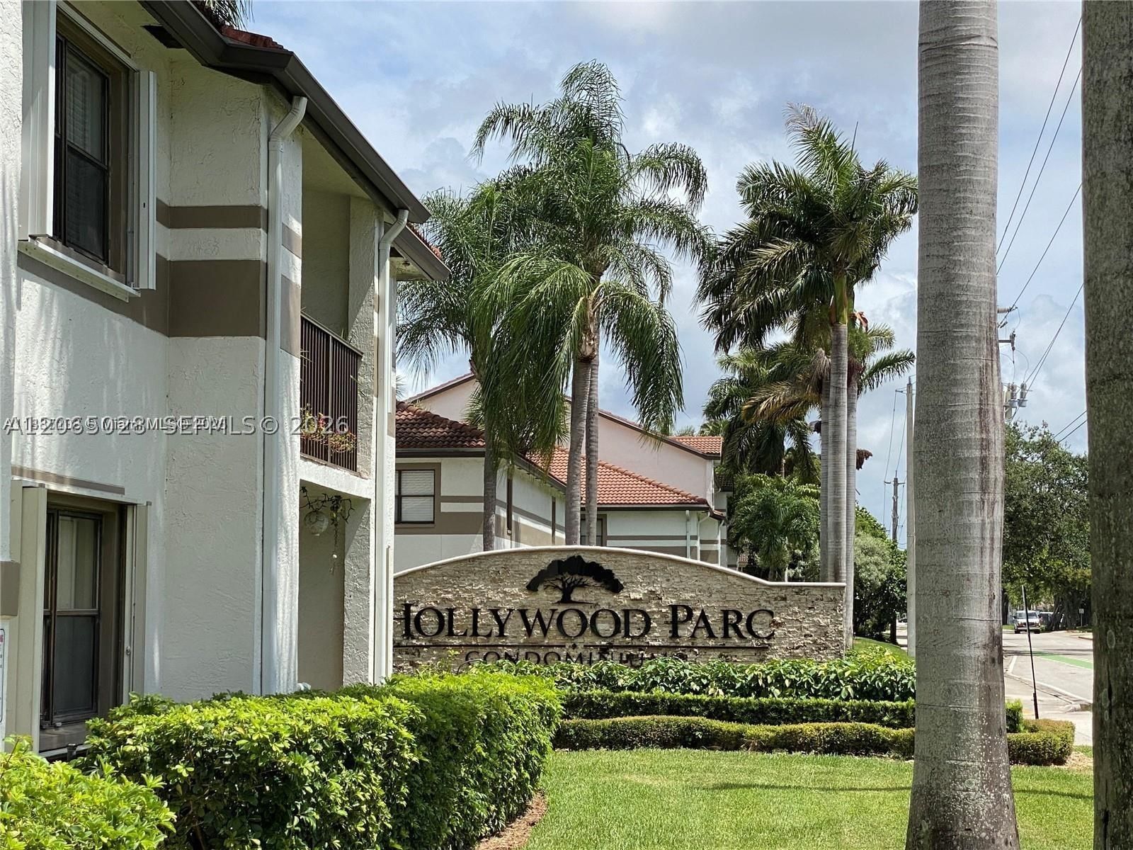Real estate property located at 610 Park Rd #35-1, Broward, Hollywood Parc Condominiu, Hollywood, FL