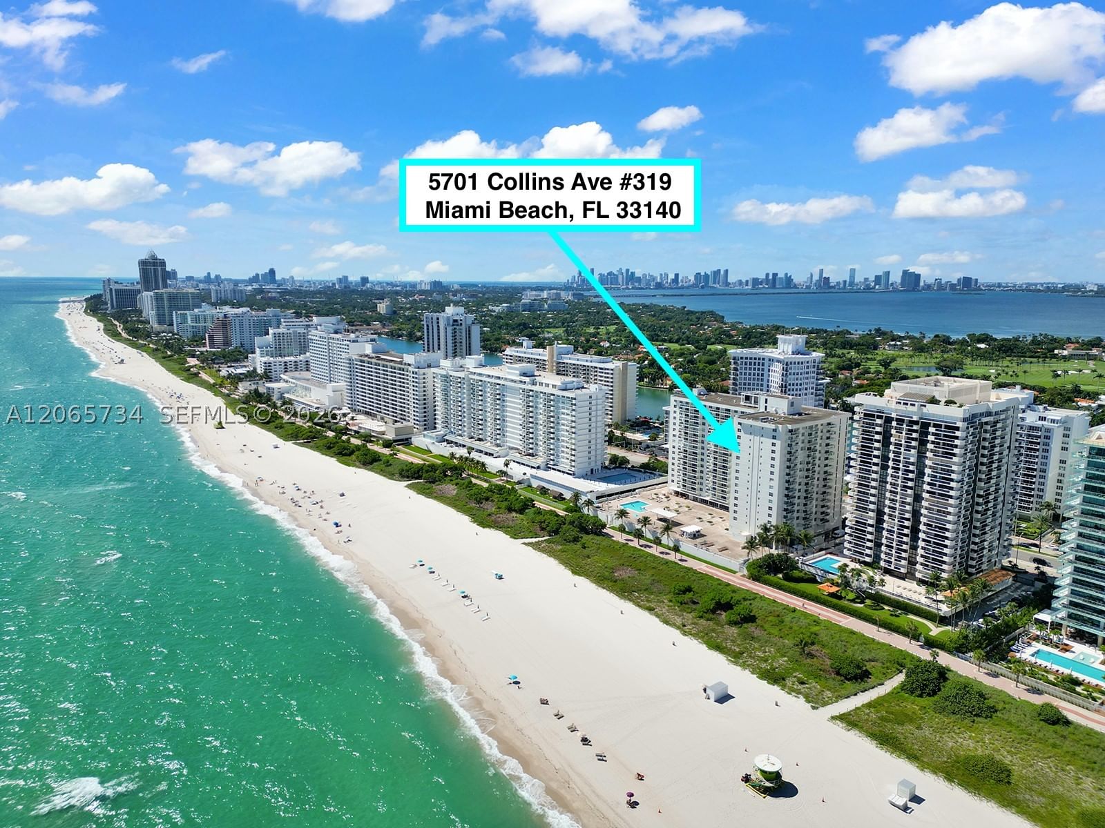 Real estate property located at 5701 Collins Ave #319, Miami-dade, Arlen Beach Condo, Miami Beach, FL