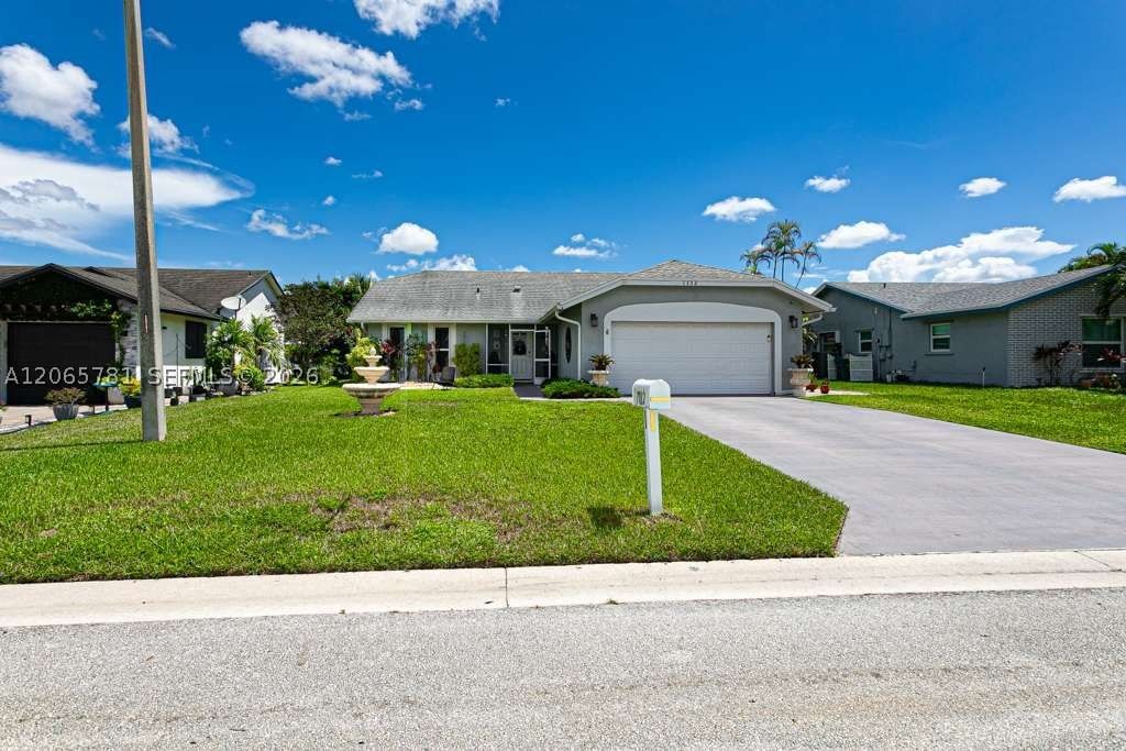 Real estate property located at 7112 107th Ave, Broward, Westwood Community 7, Tamarac, FL