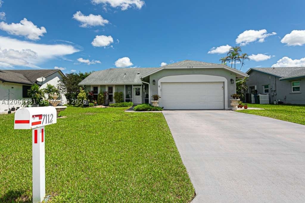Real estate property located at 7112 107th Ave, Broward, Westwood Community 7, Tamarac, FL