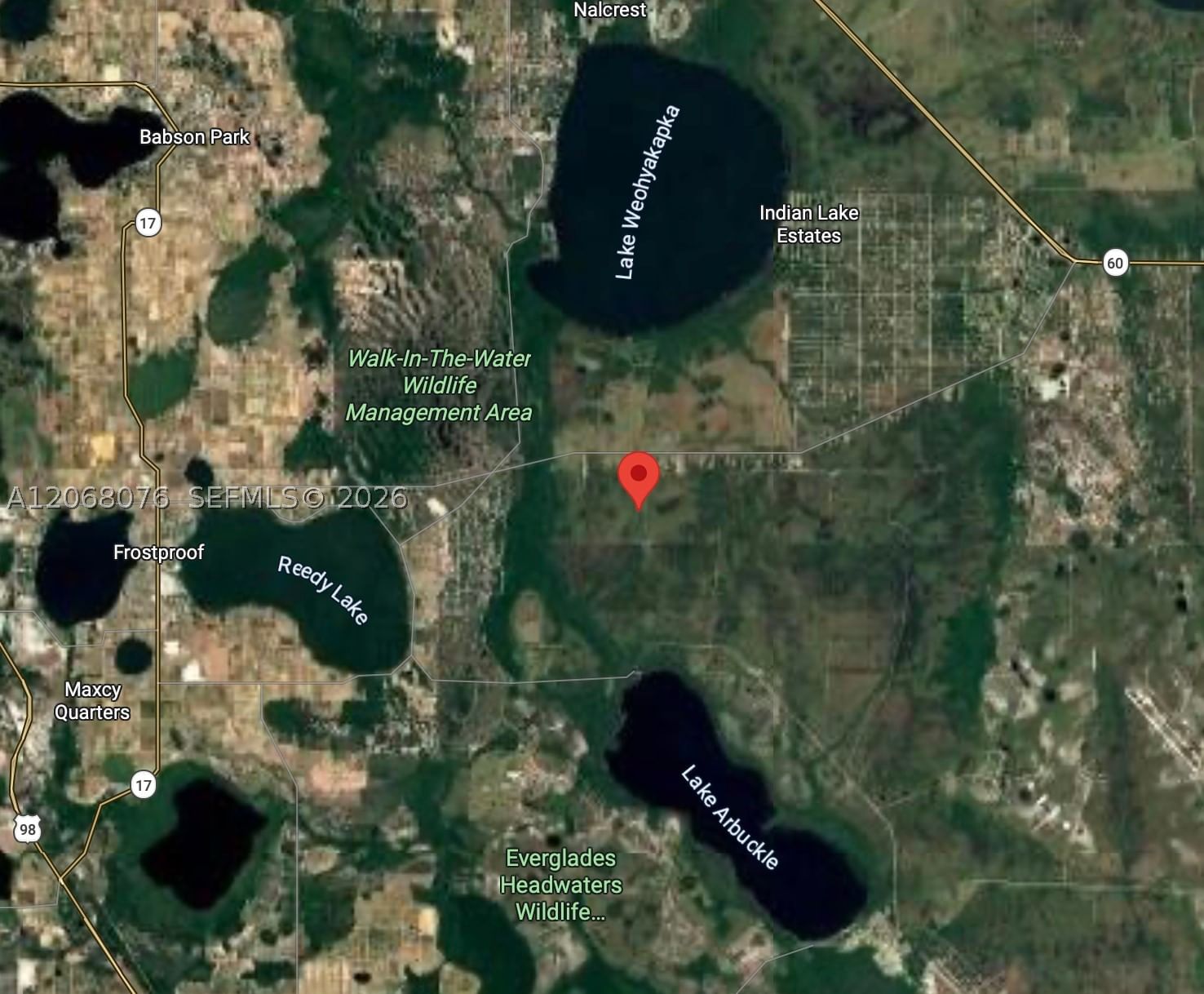 Real estate property located at 0 FROSTPROOF, Polk, N/a, Frostproof, FL