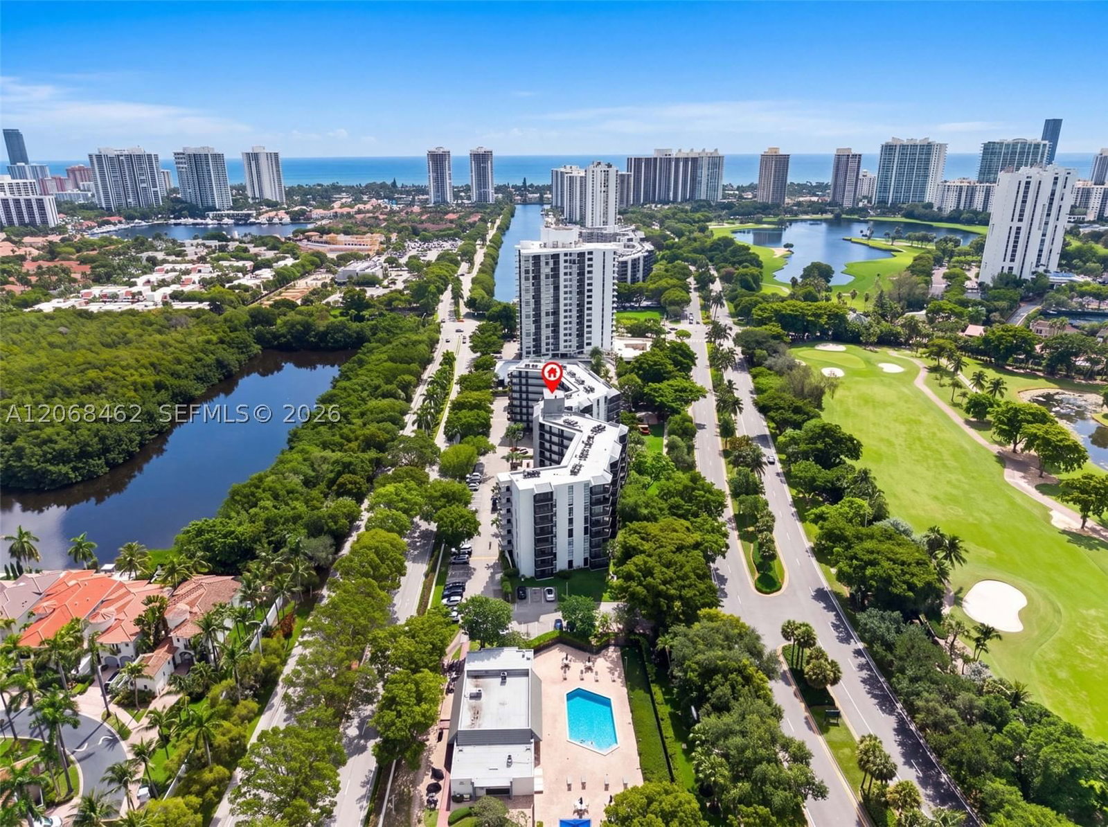Real estate property located at 3301 Country Club Dr #110, Miami-dade, Bravura I Condo, Aventura, FL