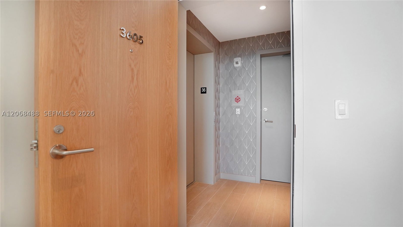 Real estate property located at 500 Alton Rd #3605, Miami-dade, Five Park Miami Beach, Miami Beach, FL