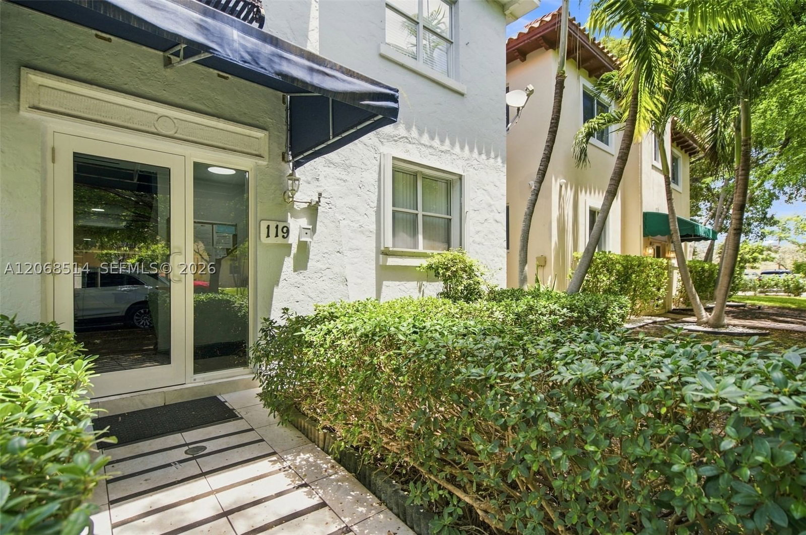 Real estate property located at 119 Menores Ave #2, Miami-dade, Menores Condo, Coral Gables, FL