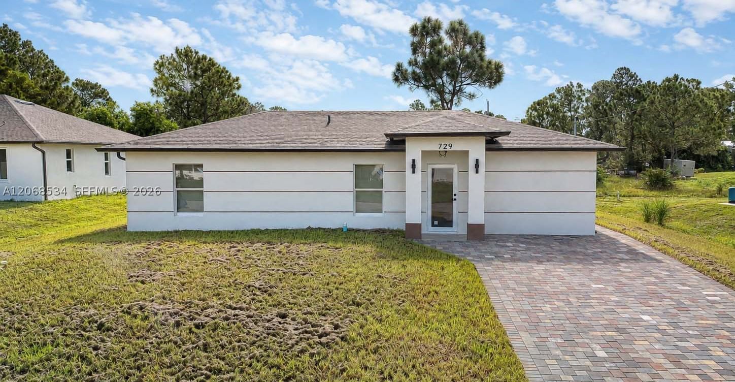 Real estate property located at 729 Anaconda Ave S, Lee, Lee County Unincorporated, Lehigh Acres, FL