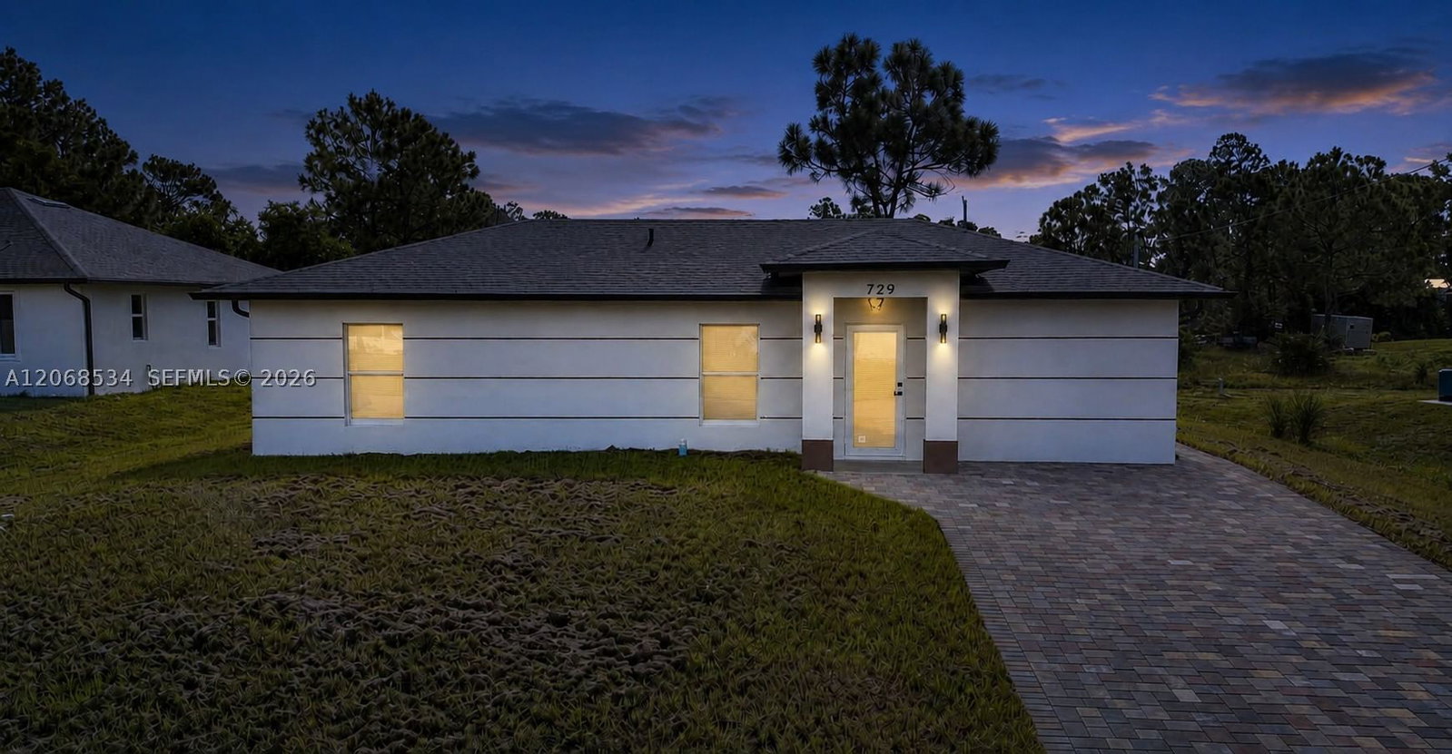 Real estate property located at 729 Anaconda Ave S, Lee, Lee County Unincorporated, Lehigh Acres, FL