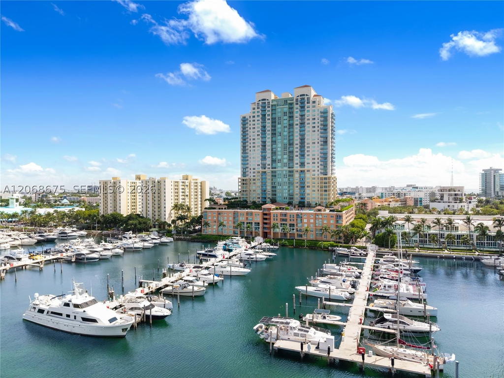 Real estate property located at 90 Alton Rd #1102, Miami-dade, Yacht Club At Portofino C, Miami Beach, FL