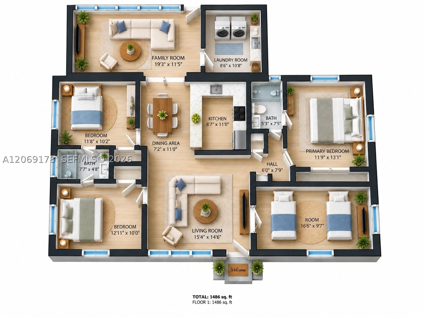 Real estate property located at 1220 8th St, Broward, Pine Crest Amended Plat, Pompano Beach, FL