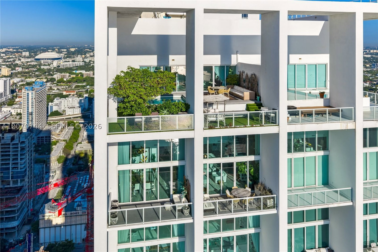Real estate property located at 1040 Biscayne Blvd #4602, Miami-dade, Ten Museum Pk Residential, Miami, FL