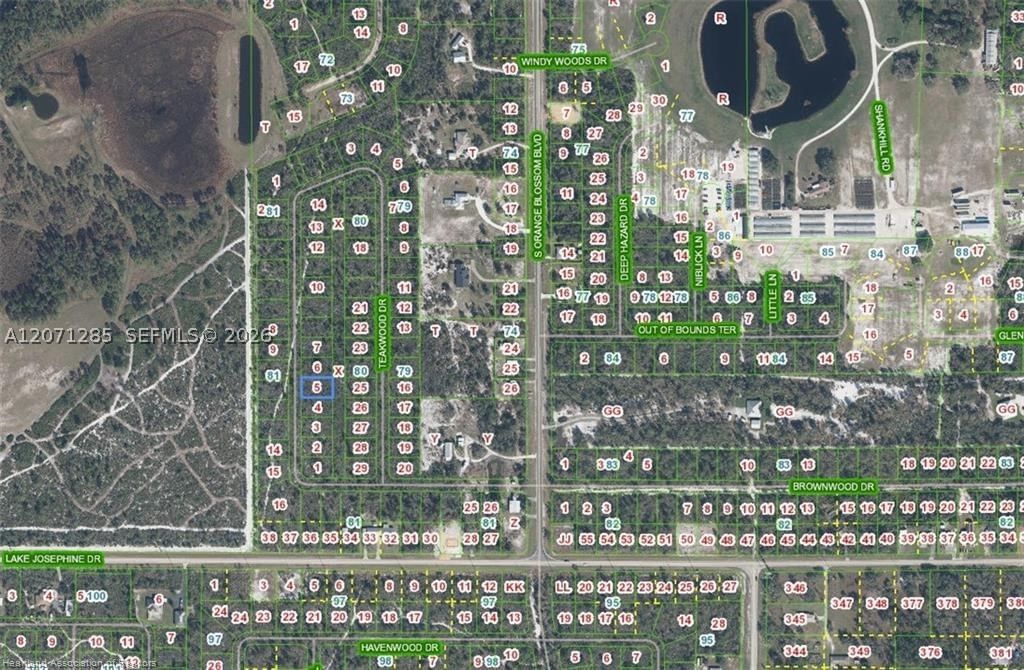 Real estate property located at 3288 Teakwood Drive, Highlands, Orange Blossom Ctry Club C, Sebring, FL